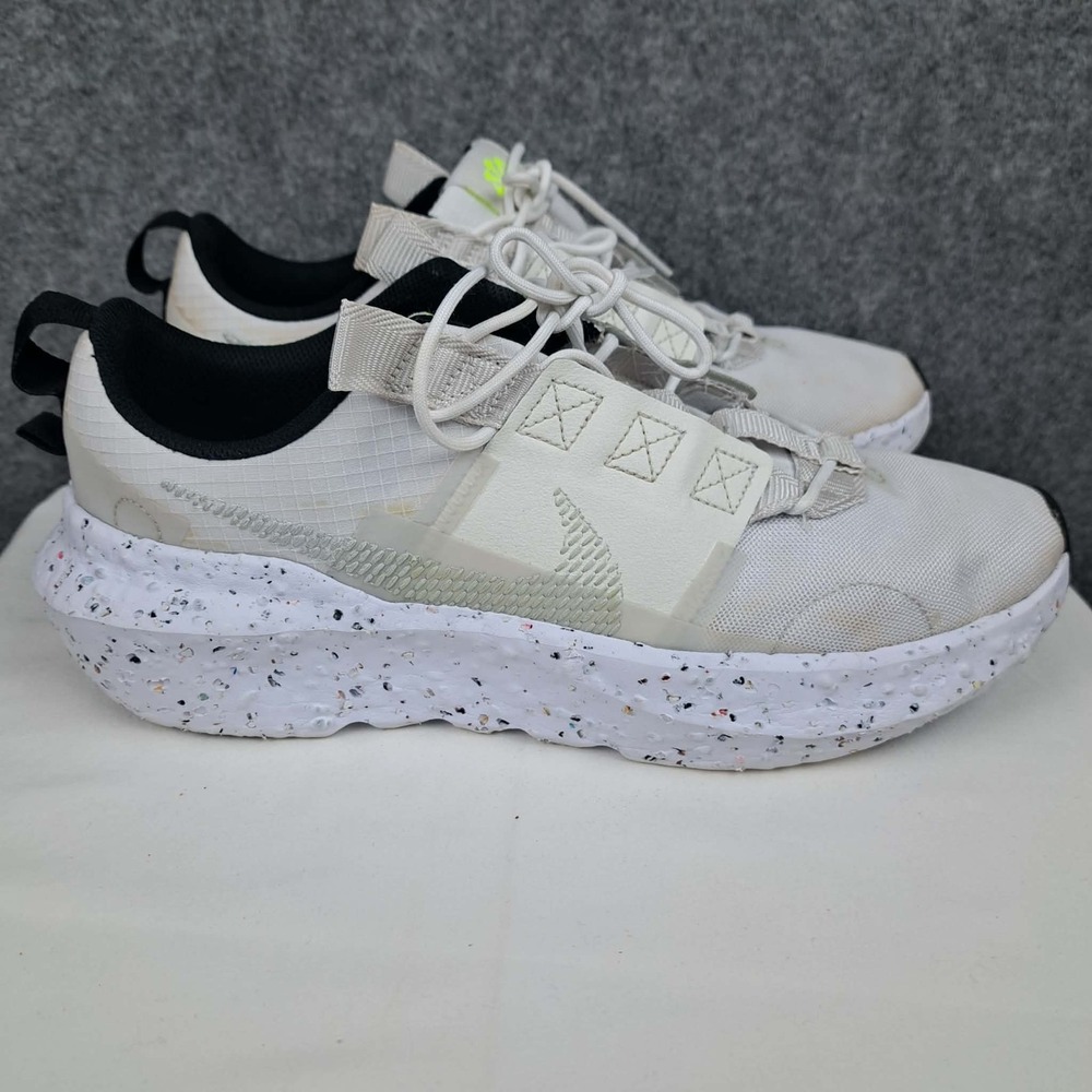 Nike White Crater Impact SE DJ6308-100 Lace Up Running Shoes Size US‎ 10